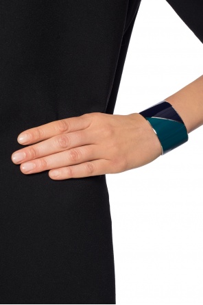 Brass bracelet with geometric pattern, zdjęcie 2 Brass bracelet with geometric pattern od Lanvin